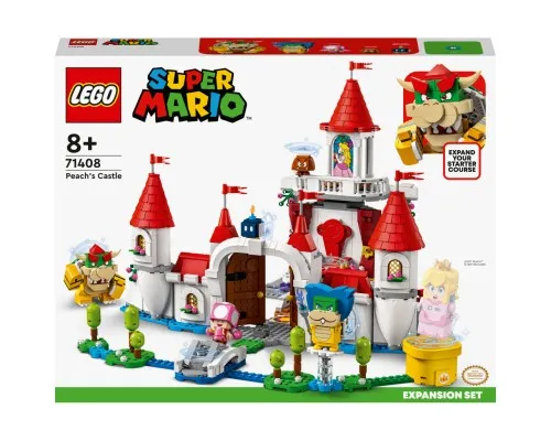 Конструктор LEGO Super Mario Додатковий набір «Замок Персика» (71408)