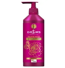 Шампунь Dalas для укрепления и роста волос на розовой воде 500 г (4260637721426)