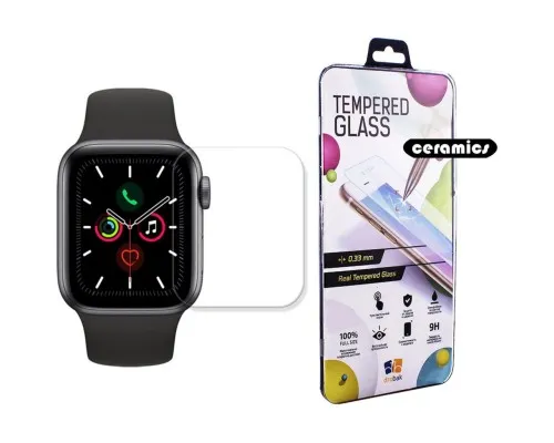 Плівка захисна Drobak Ceramics Apple Watch Series 5 44mm (2 шт) (313104)