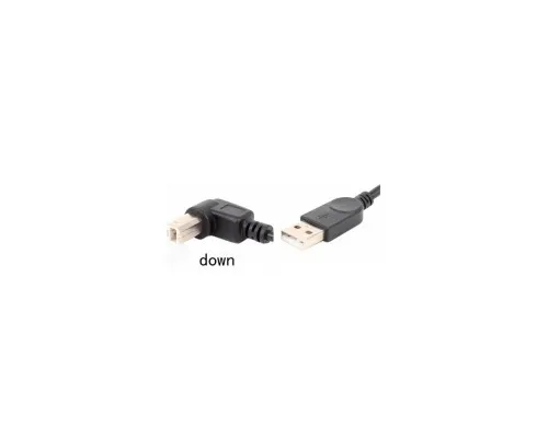 Кабель для принтера USB 2.0 AM/BM 1.0m 90 down Value (S0670)