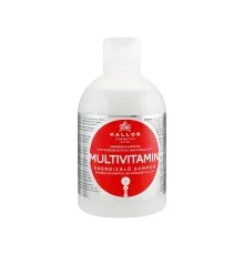 Шампунь Kallos Cosmetics Multivitamin з екстрактом женьшеню та олією авокадо 1000 мл (5998889512071)