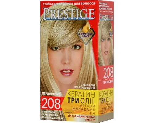 Краска для волос Vips Prestige 208 - Жемчужный 115 мл (3800010500876)