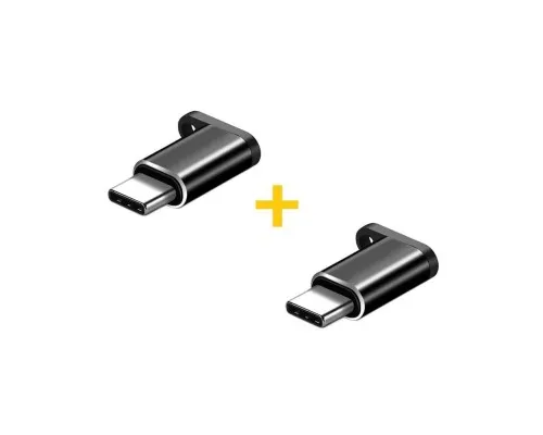 Перехідник MicroUSB to Type-C AC-012 2 pcs XoKo (XK-AC012-BK2)