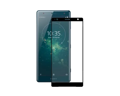 Стекло защитное PowerPlant Full screen Sony Xperia XZ2, Black (GL605453)