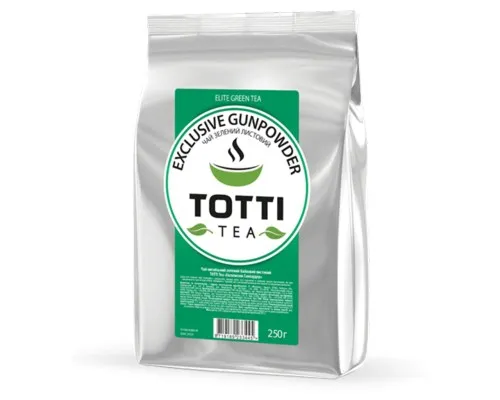 Чай TOTTI Tea Ексклюзив Ганпаудер листовий 250 г (tt.51291)