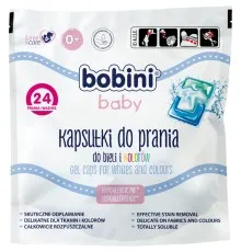 Капсулы для стирки Bobini Baby для детских вещей 24 шт. (5900931032192)