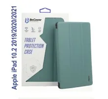 Чехол для планшета BeCover Tri Fold Soft TPU mount Apple Pencil Apple iPad 10.2 2019/2020/2021 Dark Green (706743)