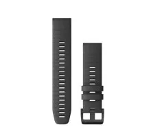 Ремешок для смарт-часов Garmin fenix 6 solar 22mm QuickFit Slate Gray Silicone (010-12863-22)