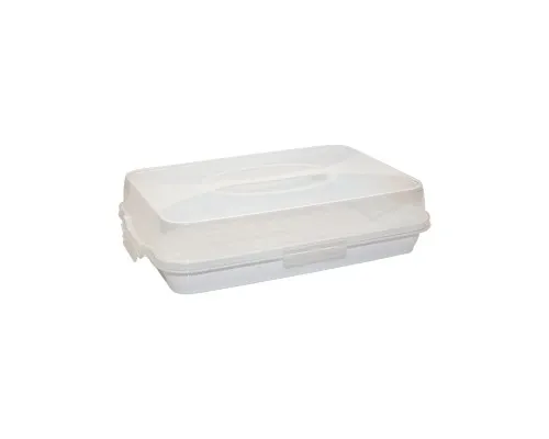 Тортівниця Irak Plastik прямокутна Біла (5470)