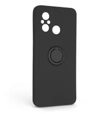 Чохол до мобільного телефона Armorstandart Icon Ring Xiaomi Redmi 12C Black (ARM68791)