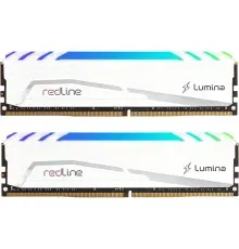 Модуль пам'яті для комп'ютера DDR5 64GB (2x32GB) 6400 MHz Redline RGB White Mushkin (MLB5C640BGGP32GX2)