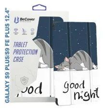 Чохол до планшета BeCover Smart Case Samsung Tab S9 Plus (SM-X810/SM-X816)/S9 FE Plus (SM-X610/SM-X616) 12.4" Good Night (710378)