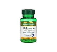 Аминокислота Nature's Bounty Мелатонин быстрого высвобождения, 5 мг, Melatonin, 90 гелевы (NRT15745)