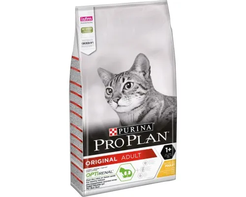 Сухой корм для кошек Purina Pro Plan Original с курицей 10 кг (7613036508032)