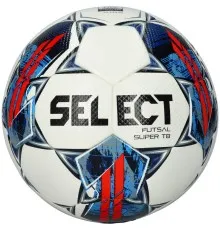 М'яч футзальний Select Super TB v22 біло-червоний Уні 4 (5703543298471)