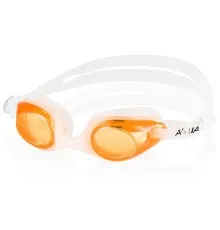 Очки для плавания Aqua Speed Ariadna 034-14 білий/помаранчевий OSFM (5908217628725)