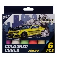 Крейда Yes кольорова Street Drift 6 шт JUMBO (400500)