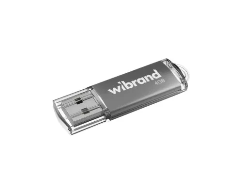 USB флеш накопитель Wibrand 4GB Cougar Silver USB 2.0 (WI2.0/CU4P1S)