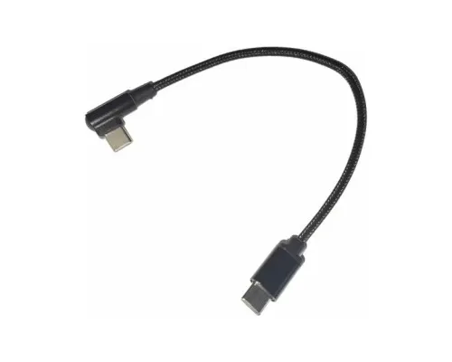 Дата кабель USB-C to USB-C 0,2m angle Cablexpert (CC-USB2-CMCML-0.2M)