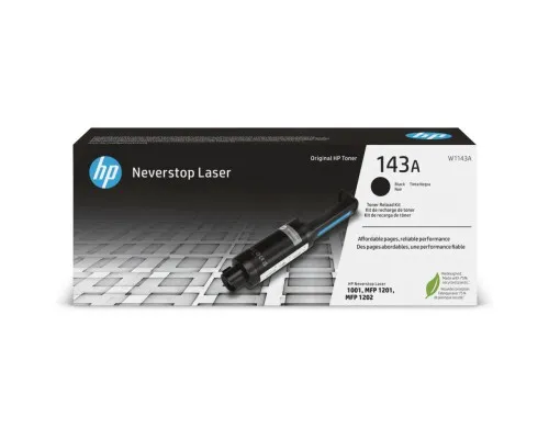 Тонер-картридж HP 143A Black Toner , 2.5K (W1143A)