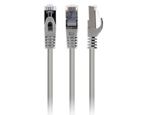 Патч-корд 0.5м S/FTP Cat 6A CU LSZH grey Cablexpert (PP6A-LSZHCU-0.5M)