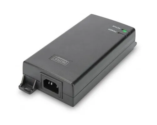 Адаптер PoE Digitus PoE Ultra 802.3at, 10/100/1000 Mbps, Output max. 48V, 60W (DN-95104)