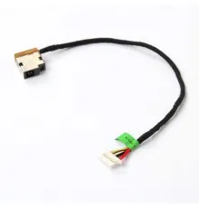Роз'єм живлення ноутбука з кабелем HP PJ852 (4.5mm x 3.0mm + center pin), 8(7)-pin, 12 см (A49090)