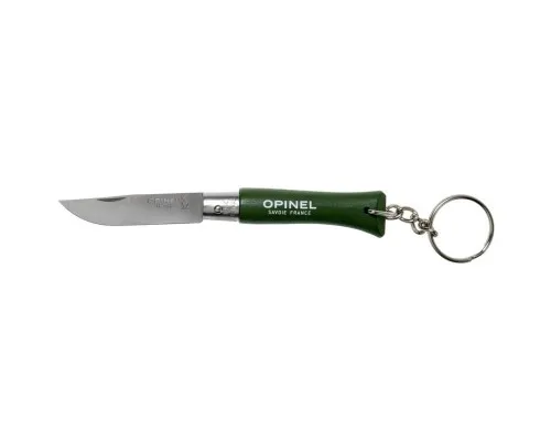 Ніж Opinel 4 Inox VRI Green (002054)