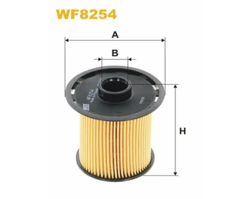 Фільтр паливний Wixfiltron WF8254