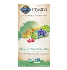 Витаминно-минеральный комплекс Garden of Life Кальций Органический, Organic Plant Calcium, MyKind Organics (GOL-11760)