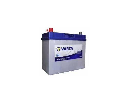 Акумулятор автомобільний Varta Blue Dynamic 45Аh без нижн. бурта (545158033)