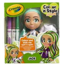 Набор для творчества Crayola Colour n Style Стильные девушки Джейд (918937.005)