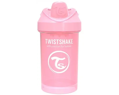 Поильник-непроливайка Twistshake 300 мл 78273 светло-розовая (69886)