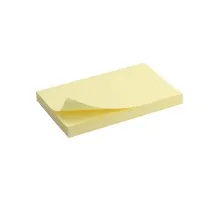 Бумага для заметок Axent 75x125мм, 100 листов желтый (D3316-01)