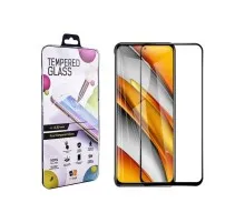 Скло захисне Drobak Poco M3 Pro Black Frame A+ (494910)