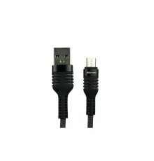 Дата кабель USB 2.0 AM to Micro 5P 1.0m MI-13 2A Black-Gray Mibrand (MIDC/13MBG)