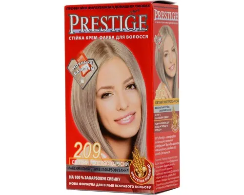 Фарба для волосся Vips Prestige 209 - Світлий попелясто-русий 115 мл (3800010500920)