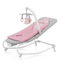 Кресло-качалка Kinderkraft шезлонг Felio 2 Peony Rose (5902533921096)