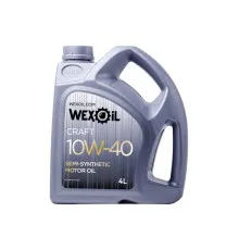 Моторное масло WEXOIL Craft 10w40 4л (WEXOIL_62561)