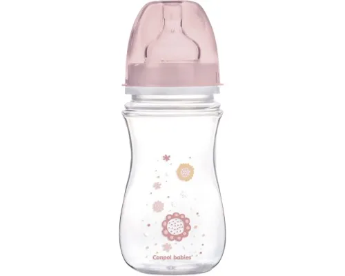 Пляшечка для годування Canpol babies EasyStart Newborn baby з широким отвором 240 мл (35/217_pin)