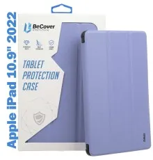 Чохол до планшета BeCover Soft Edge TPU mount Apple Pencil Apple iPad 10.9" 2022 Purple (708494)