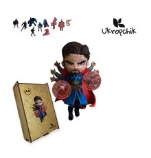 Пазл Ukropchik дерев'яний Супергерой Стрендж size - L в коробці з набором-рамкою (Doctor Strange Superhero A3)