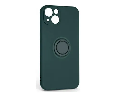 Чехол для мобильного телефона Armorstandart Icon Ring Apple iPhone 13 Dark Green (ARM68658)