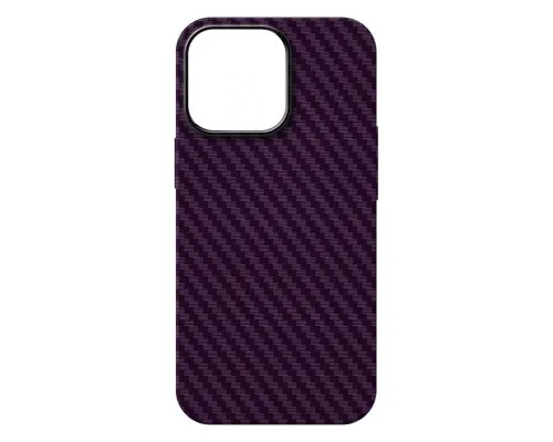 Чехол для мобильного телефона Armorstandart LikeCarbon MagCase Apple iPhone 14 Pro Max Purple (ARM69205)