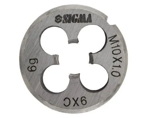 Плашка Sigma М10x1.0мм (1604261)
