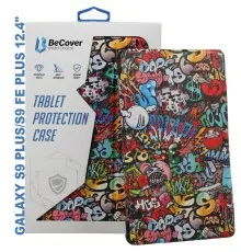 Чехол для планшета BeCover Smart Case Samsung Tab S9 Plus (SM-X810/SM-X816)/S9 FE Plus (SM-X610/SM-X616) 12.4" Graffiti (710377)