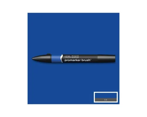 Маркер Winsor&Newton двосторонній Brushmarker, (V264) Королівський синій (884955042526)