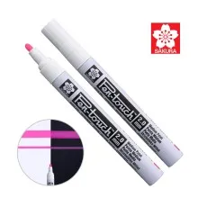 Маркер Sakura Pen-Touch Розовый, флуоресцентный, средний (MEDIUM) 2.0мм (084511322783)