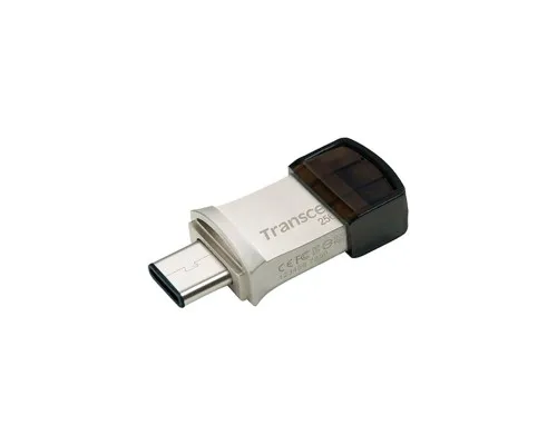 USB флеш накопичувач Transcend 256GB JetFlash 890 USB 3.1/Type-C (TS256GJF890S)