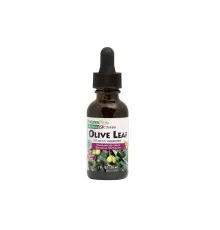 Трави Natures Plus Листя оливи, екстракт у краплях без спирту, Olive Leaf, 30 мл (NAP-07849)